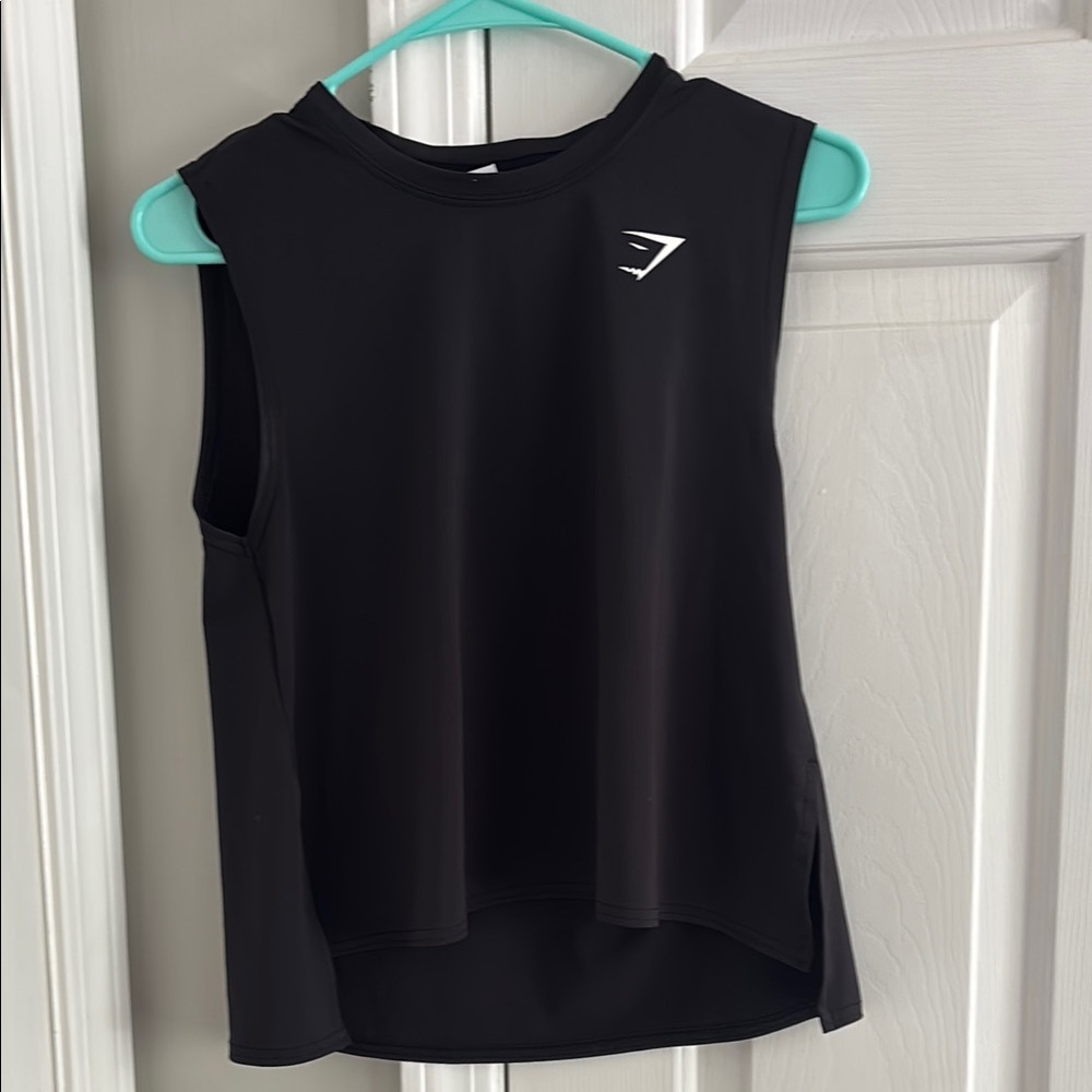 Gymshark Black Sleeveless Top